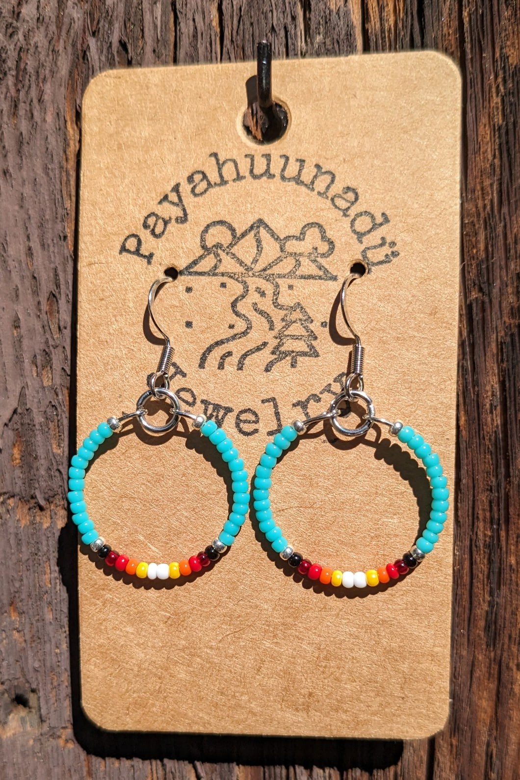 Tüütsi Sunset Earrings-Turquoise