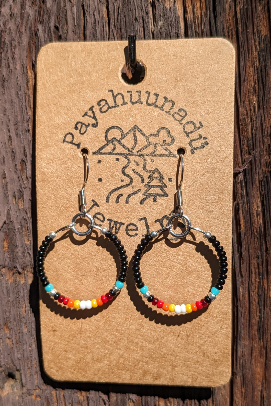 Tüütsi Sunset Earrings-Black