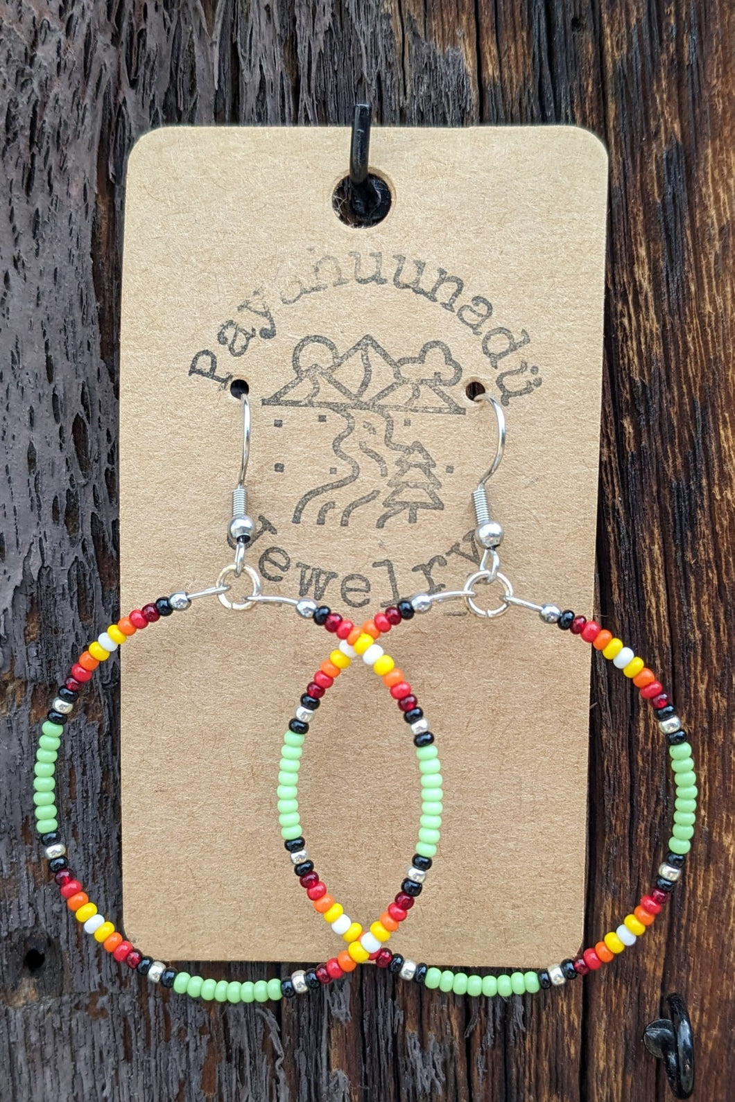 Tsohibi Earrings-Lime