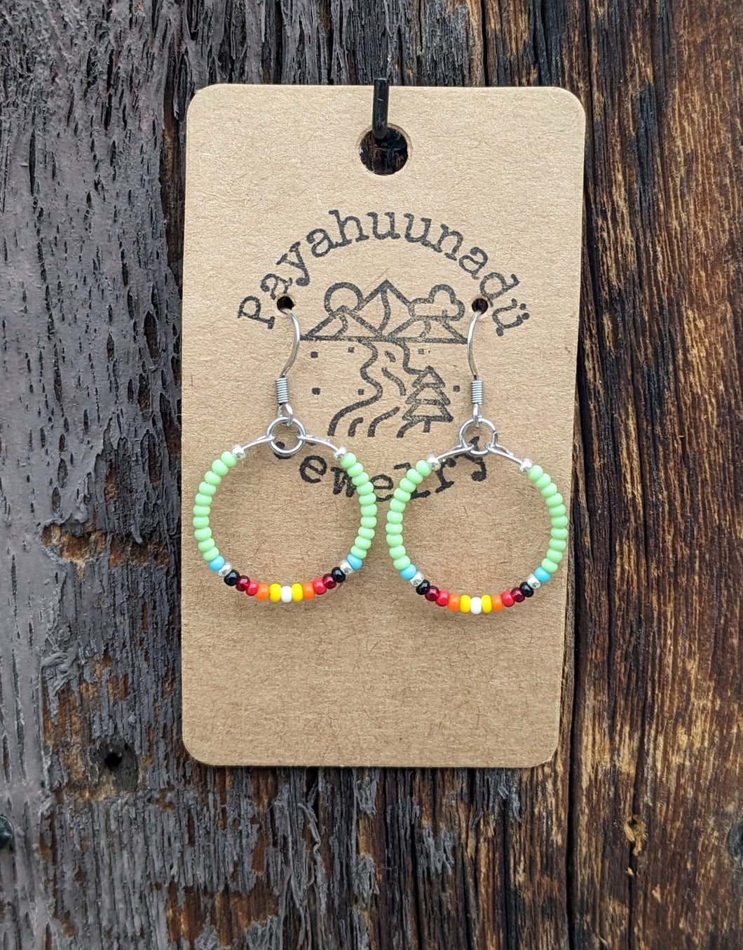 Tüütsi Sunset Earrings-Lime