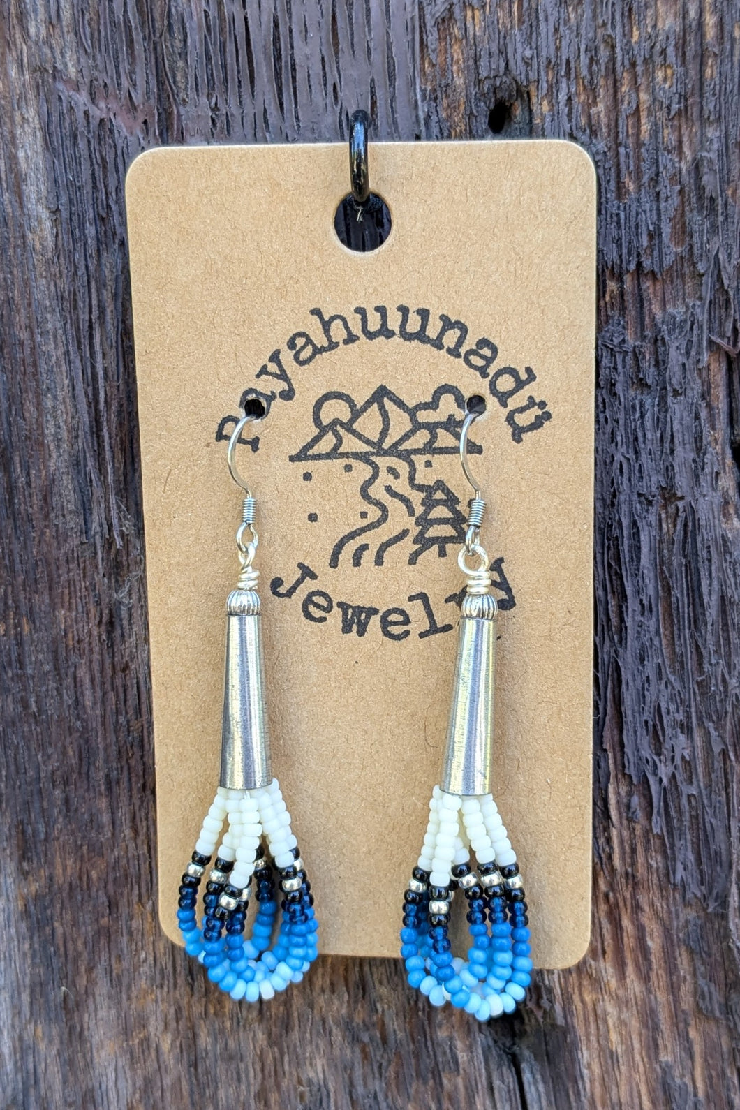 Wishigupü Earrings-Blue