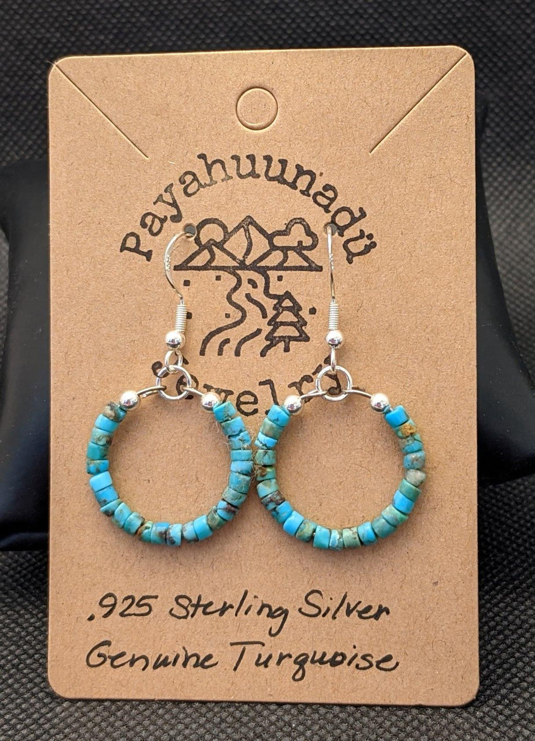 Turquoise Hoop Earrings